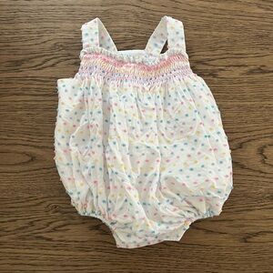 The Beaufort Bonnet Company Bubble Romper 0-6mo